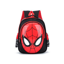 (Schwarz) Kinder-Spiderman-Rucksack, wasserdichter Cartoon-Rucksack, Schüler-Schultasche