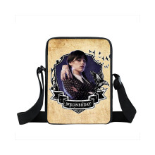 (Mädchen und Hand) Wednesday Addams Umhängetasche, wasserdicht, für Studenten, Schule, Geschenk, Reisen