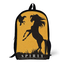 Rucksäcke Spirit Stallion of The Cimarron Minimalistische 17-Zoll-Schultasche