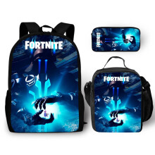 (#20) Fortnite Game Schultasche Rucksack Lunchtasche Federmäppchen 3 Stück
