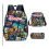 (#20 ,Pen bag) Roblox Backpack Three Piece Set Secondary School Students Bag Boys Knapsack 1