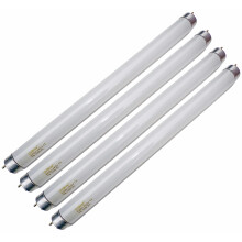 UVBrite 4-Pack BL-T8/10W 10W 368nm T8 UV Lamps for Fly Killers (G13 Base) 13in Replacement