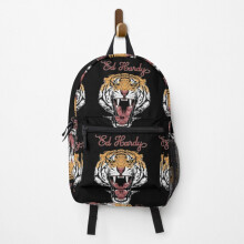 Rucksack Ed Hardy Classic Tiger Strass Schultasche Reise 15