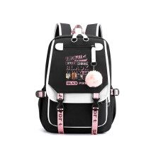 BLACKPINK USB-Schultasche mit großer Kapazität – langlebig, leicht, zahlreiche Fächer, ideal für Schule, Uni & Alltag