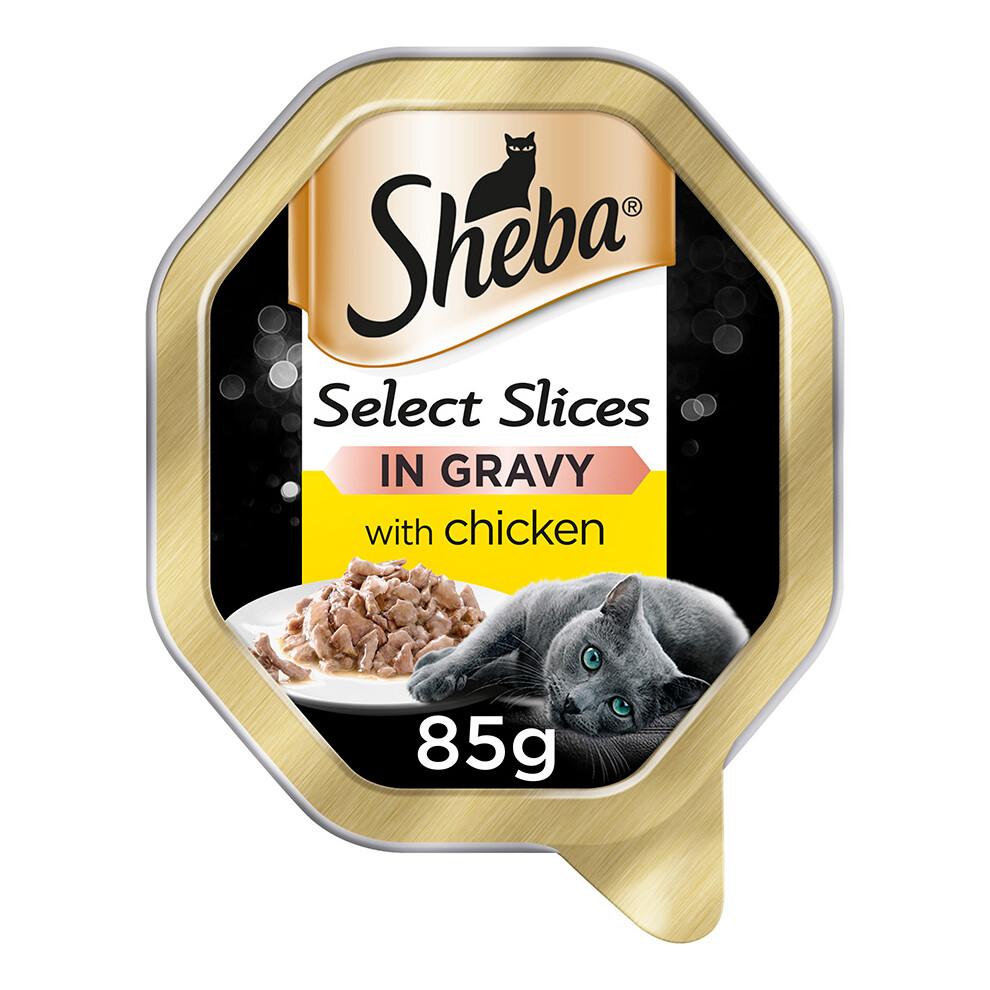 Sheba Select Slices Cat Food With Chicken In Gravy (85G)