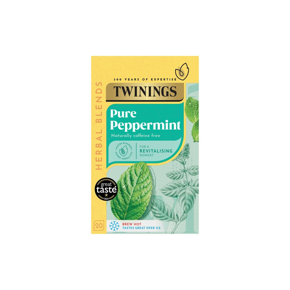 Twinings Pure Peppermint Tea 20 Per Pack