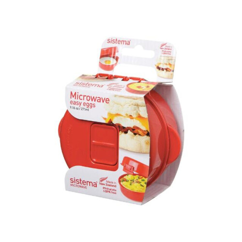Sistema Sistema - Microwave Easy Eggs - One perfect egg (Pack of 2)