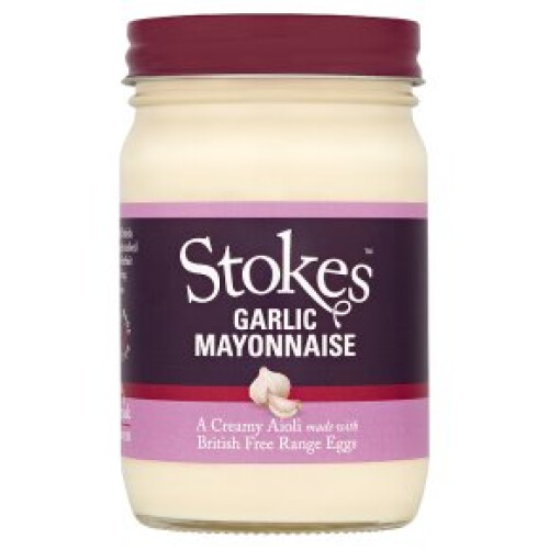 Stokes Real Garlic Mayonnaise (345g) - Pack of 2