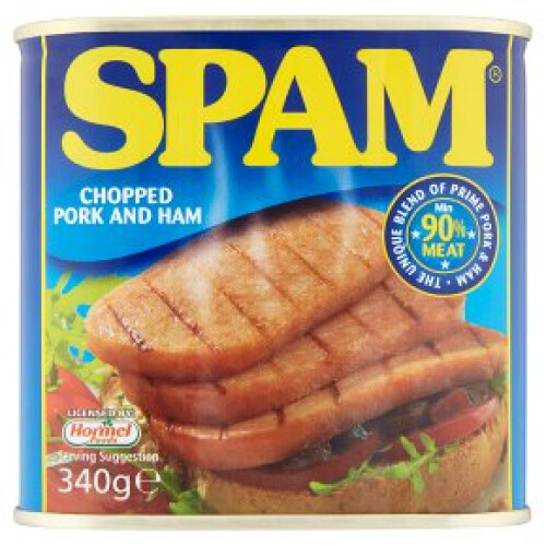 Spam Chopped Pork & Ham 340g - Pack of 2