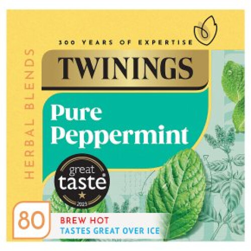 Twinings Twinings Pure Peppermint 80 per pack - Pack of 2