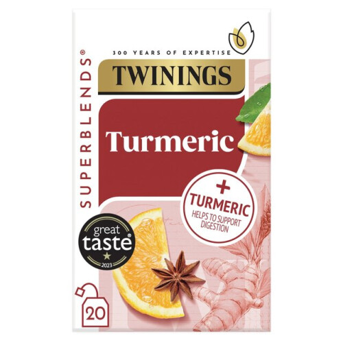 Twinings Twinings Super Blends Turmeric 20 per pack