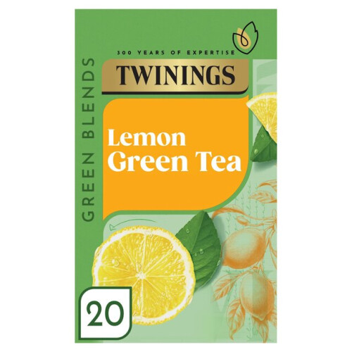 Twinings Twinings Lemon Green Tea 20 per pack - Pack of 2