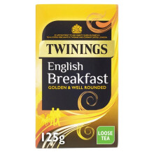 Twinings English Breakfast Loose Tea 125g - (PACK OF 4)