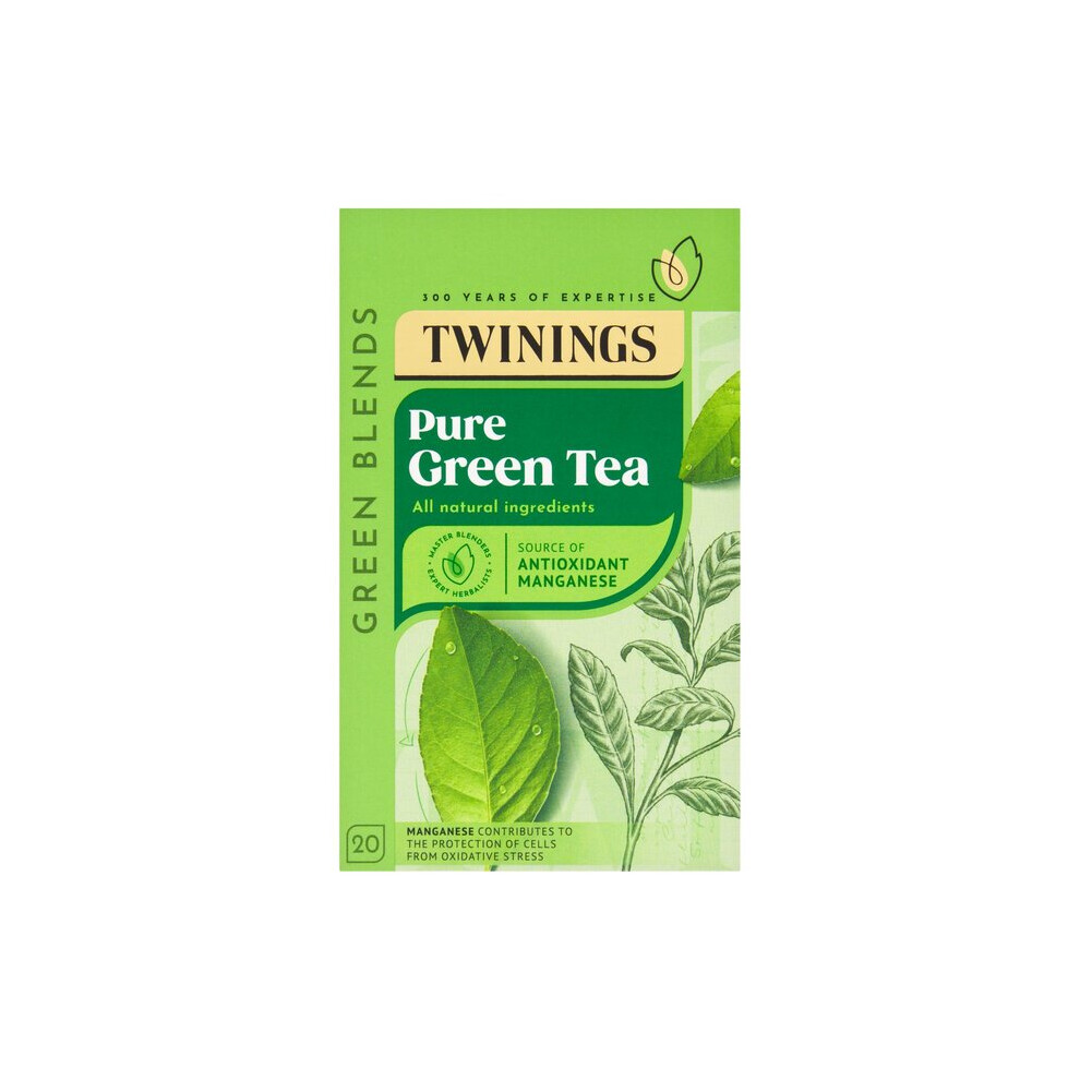 Twinings Pure Tea 20 Per Pack - (Pack Of 4) Green