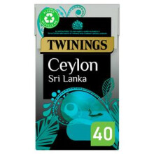 Twinings Ceylon Tea Bags 50 per pack - (PACK OF 4)