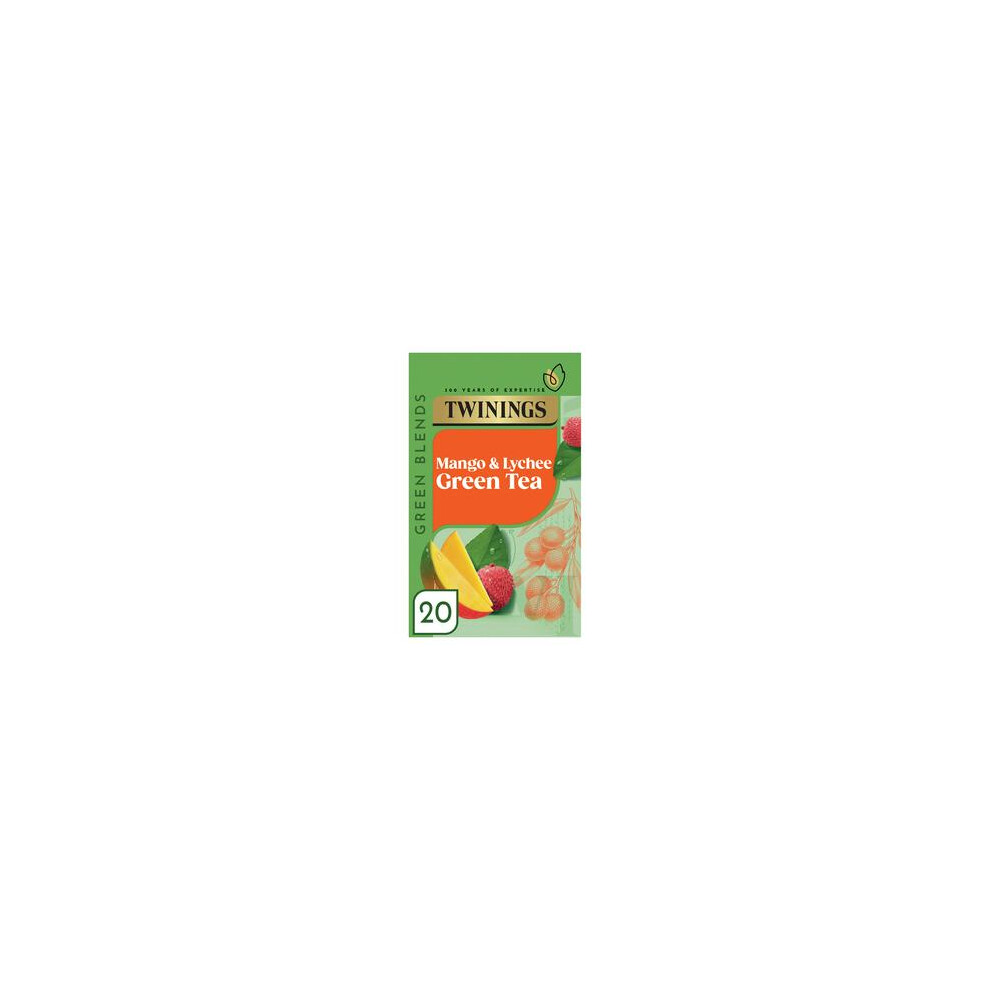 Twinings Tea With Mango & Lychee 20 Per Pack - (Pack Of 4) Green