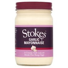 Stokes Real Garlic Mayonnaise (345g) - Pack of 6