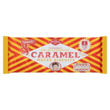 Tunnock's Milk Chocolate Caramel Wafers 16 x 30g - Pack of 6