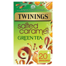 Twinings Salted Caramel Green Tea 20 per pack - Pack of 6