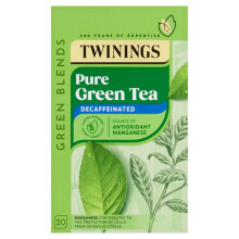 Twinings Green Tea Decaffeinated 20 per pack - Pack of 6