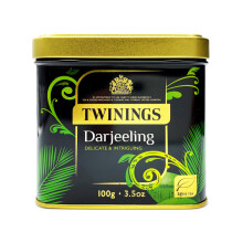 Twinings Darjeeling Loose Tea Caddy - 100g (Pack of 6)