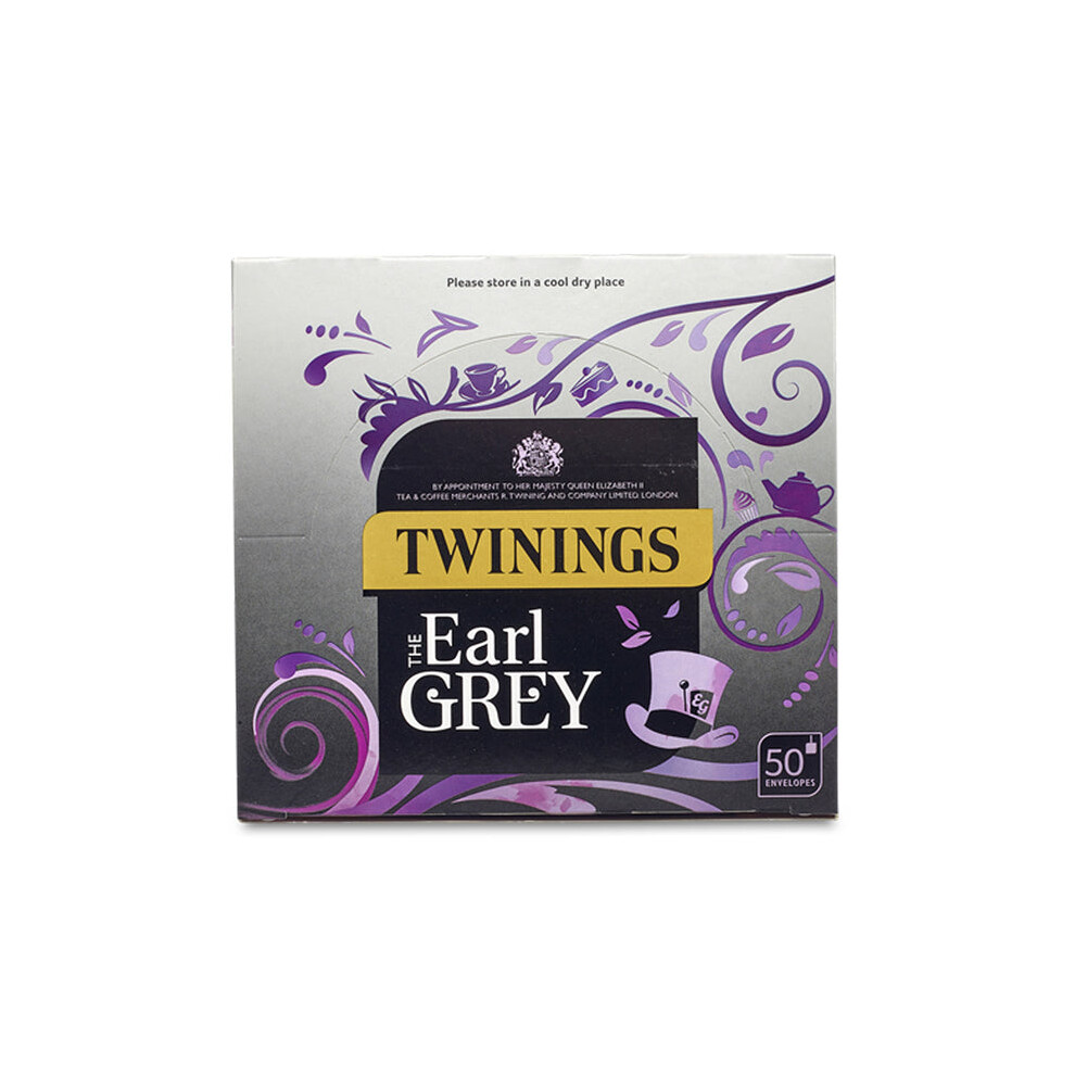 Twinings The Earl 50 Envelopes 100G Grey