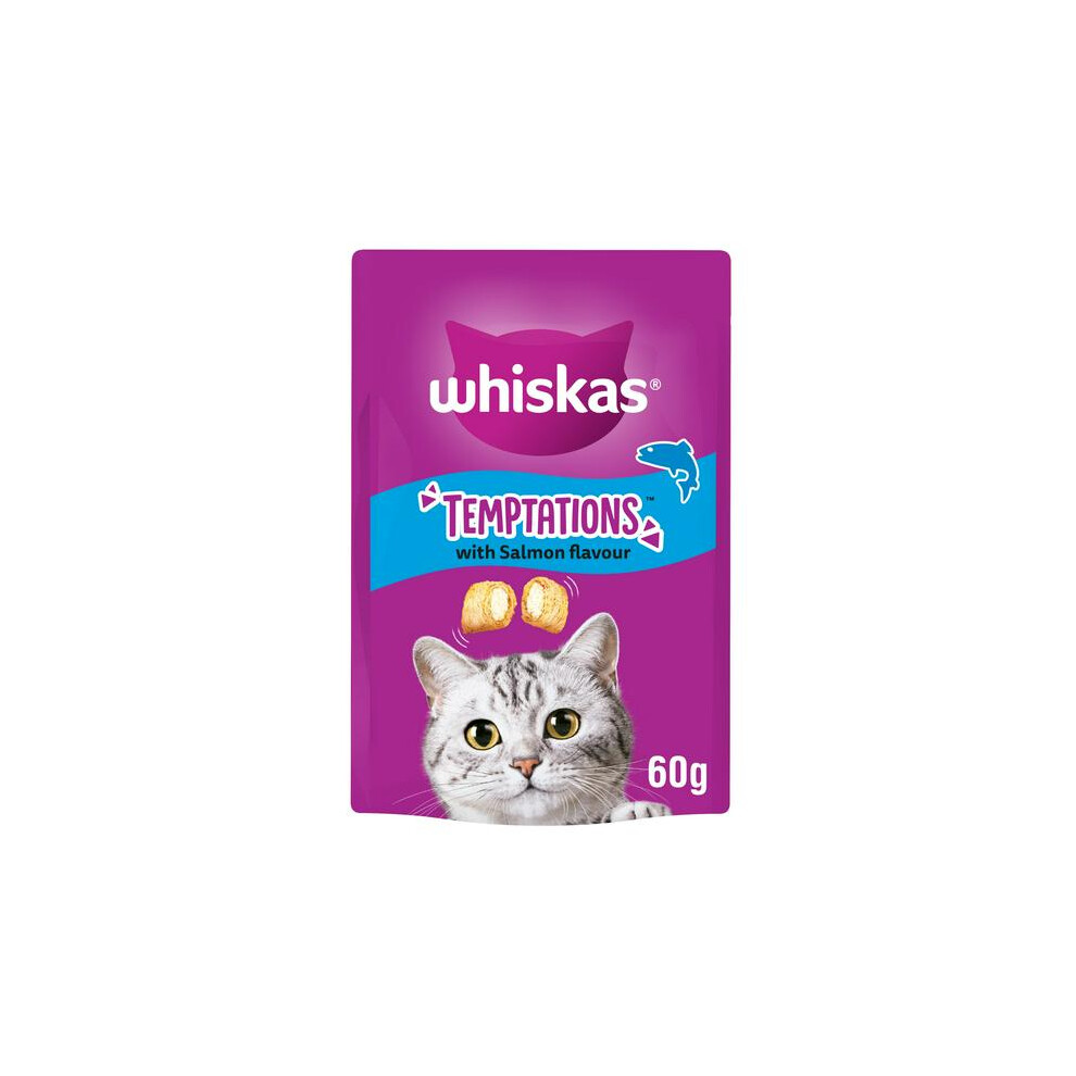 Whiskas Temptations Cat Treats with Salmon 60g-image-OPC-PH7FMHG-NEW