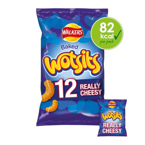 Walkers Walkers Wotsits Cheese 24 Pack Snacks 24 x 16g
