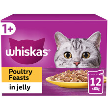 Whiskas in Jelly Poultry Selection - Pouch (12x100g) - Pack of 2