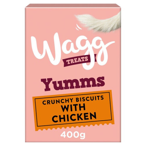 Wagg Wagg 'mmms with Chicken (400g) - Pack of 2