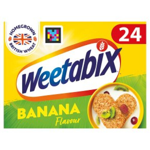 Weetabix Weetabix Banana 24 per pack - Pack of 2