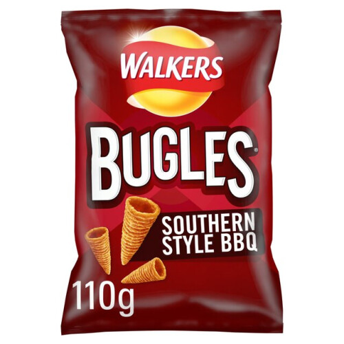 Walkers Walkers Bugles Southern Style BBQ 110g - Pack of 2