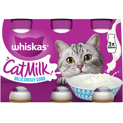 Whiskas Whiskas Cat Milk (3x200ml) - Pack of 2