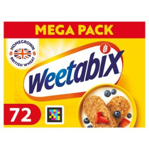 Weetabix Weetabix 72s 1.35kg - (PACK OF 4)
