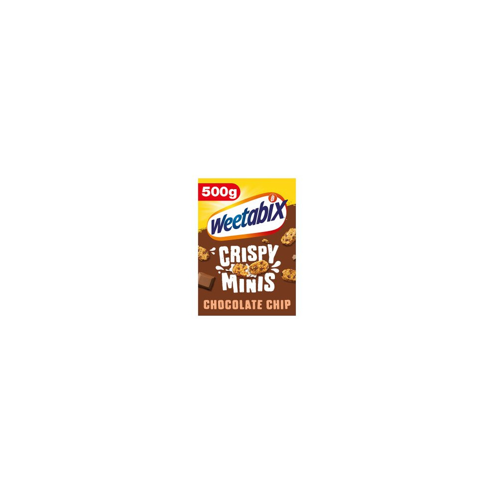 Weetabix Crispy Minis Chocolate Chip (500G) - Pack Of 2