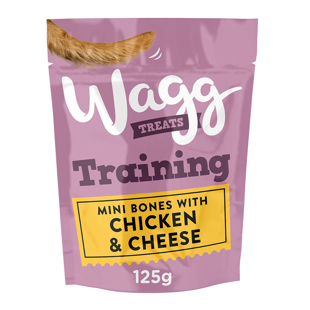 Wagg Training Treats With Chicken & Cheese (125G) - Pack Of 6