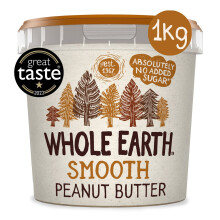 Whole Earth Smooth Peanut Butter 1kg - Pack of 6