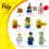 9pcs SpongeBob SquarePants Mini Figure Set Toys 1