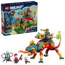 LEGO Dreamzzz 71492 De Vuurspuwende Chameleon van Mateo - Speelgoed voor Jongens 7 Jaar - Cadeau Idee