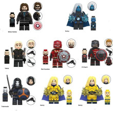 (Superheroes Agent Thunder - C) 8PCS Marvel Superheroes Agent Thunder Minifigures Toys Fit Lego