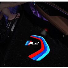 Per BMW X2 F39 Accessori per auto 2X LED Luce per portiera auto Logo Proiettore laser Lampada di benvenuto