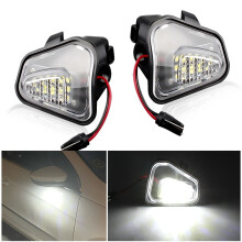 Pre VW Passat B7 CC Scirocco Jetta MK6 EOS Beetle R LED Bočné spätné zrkadlo Podlahové podlahové svietidlo