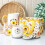 Summer Bee and Sunflower Ceramic Flower Jug 5
