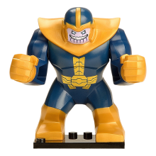 (Gold) The Avengers Theme Movie Character Toys Doll Thanos Hulk Συναρμολόγηση οικοδομικώ
