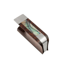 (Γ) Ανταλλακτικά φιόγκων Viola Bow Frog Snakewood για κατασκευαστ