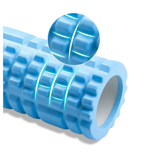 (Πορτοκαλί) Pilates Yoga Foam Roller για ασκήσεις μασάζ πλάτης, φυσιοθεραπ 2