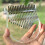 (A) Kalimba 17 Keys Thumb Finger Piano Διάφανο Clear Bear Μουσικό δώρο Ακρυλικό 3