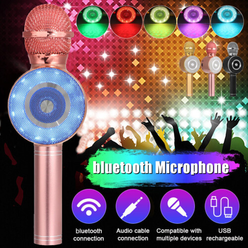 (Μαύρο) kraoke Ασύρματο μικρόφωνο 13W*2 HiFi Στερεοφωνικό Ηχε 2