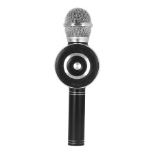 (Μαύρο) Ασύρματο μικρόφωνο, Ηχείο Hi-Fi, Bluetooth, Μαγνητικό, Φόρτ