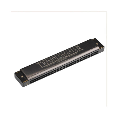 (Ανοιχτό μαύρο) 24 Τρύπες Tremolo Polyphonic Harmonica C Key for Children Beginn